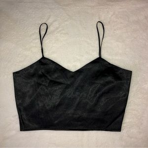 Satin Chain Back Top